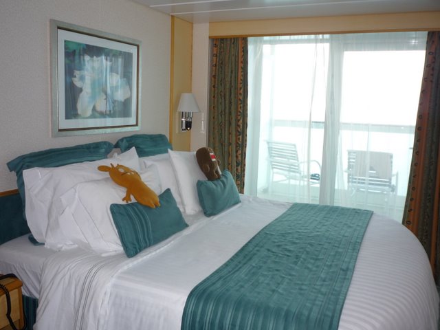 Our cabin on the cruise