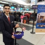 SAMSUNG DIGITAL CAMERA Lindt truffles at check-in