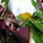 Salad Special with Poached Egg and Duck Proscuitto, Les Enfants Terribles