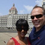 Natalie and Johnny in Mumbai