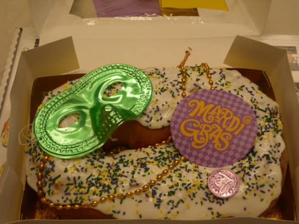 King Cake from Delicious Donuts