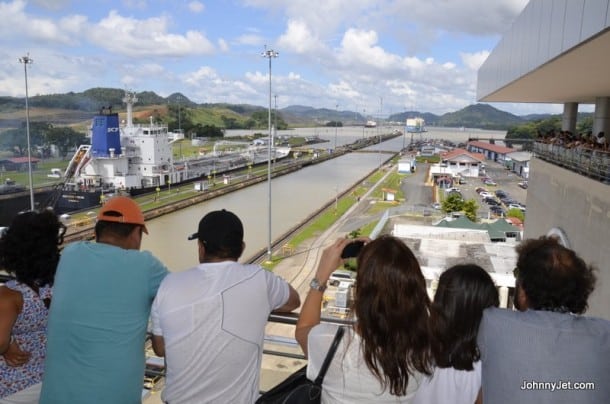 View of Panama Canal