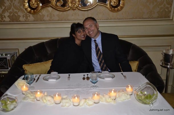 The happy couple