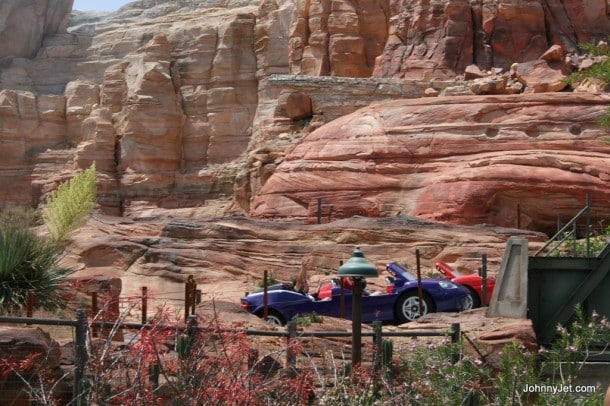 Radiator Racers zooming by