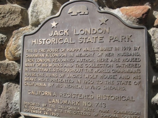 Jack London Historical State Park