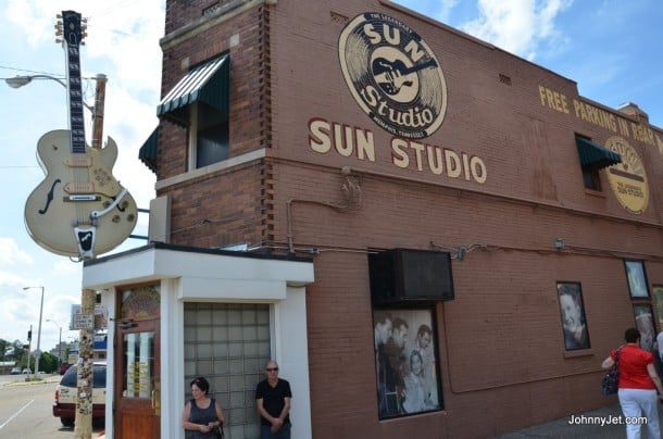 Entrance to Sun Studio