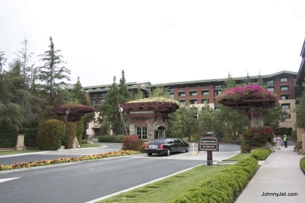 Arriving in Grand Californian Style