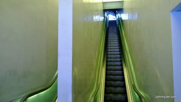  Hudson Hotel escalator