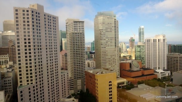 View from San Francisco Marriott Marquis