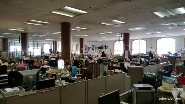 San Francisco Chronicle newsroom