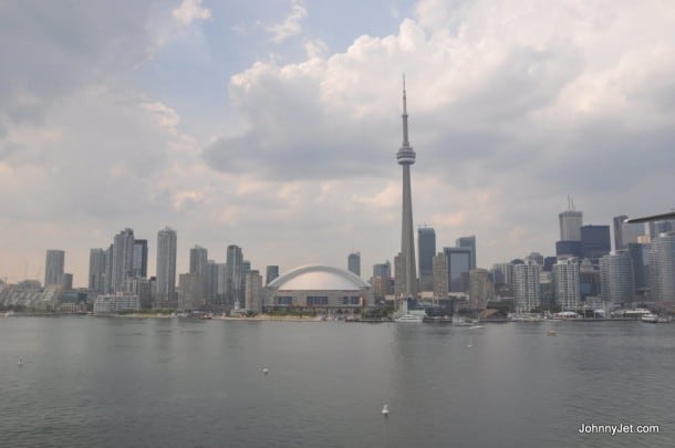 The Toronto skyline