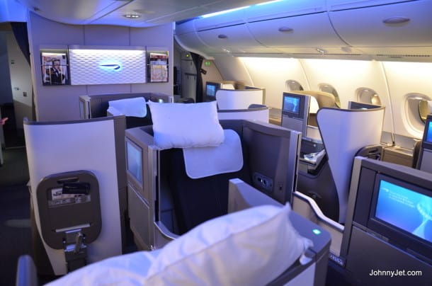 British Airways A380 Business Class