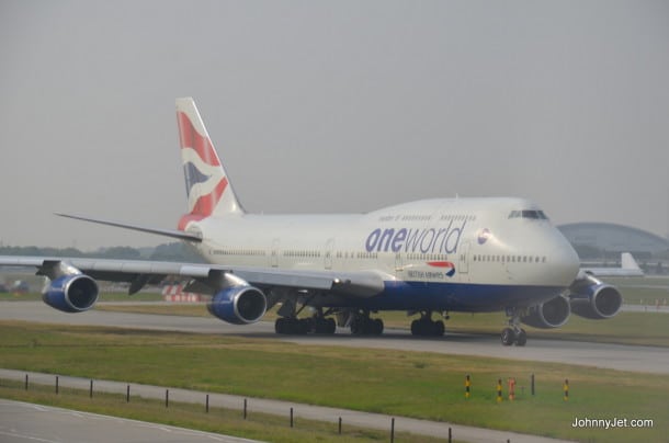 British Airways 747