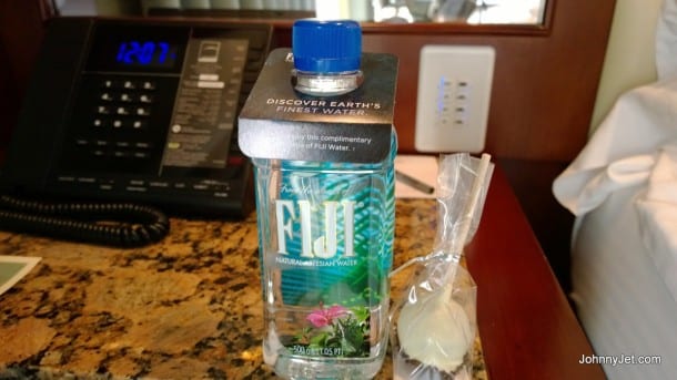 Shade Hotel Free Fiji Water