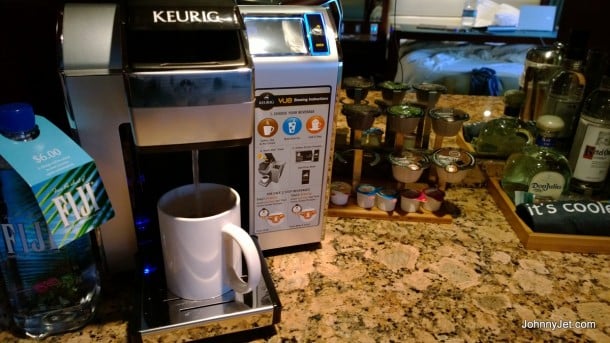 Keurig Coffee Machine at Shade Hotel