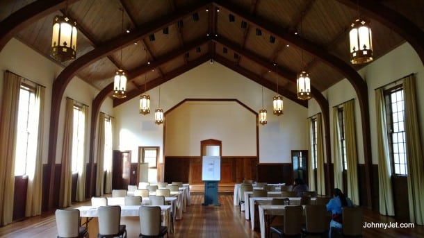 Inside the chappel at Cavallo Point