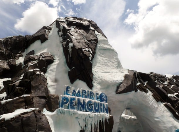 Entrance to Antarctica: Empire of the Penguins exhibit 