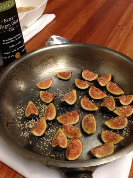 Braised Figs at The Chef's Table
