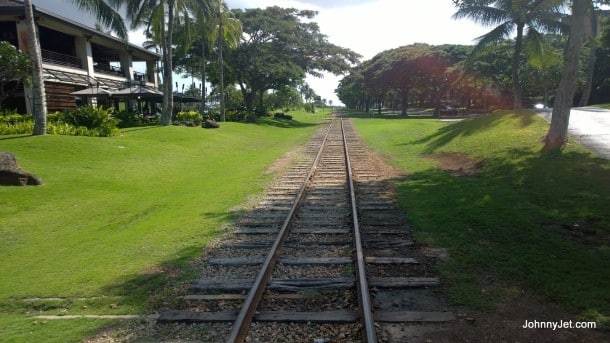 Ko Olina old train tracks
