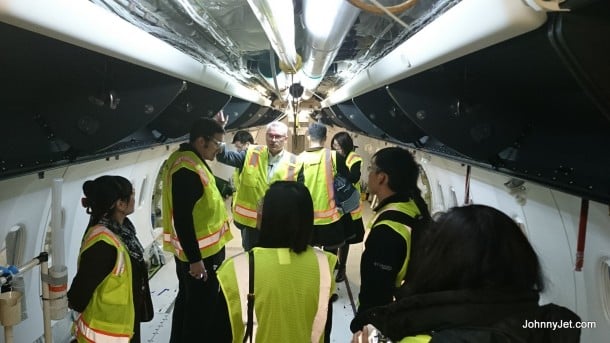 Inside SilkAir's second 737-800 at Boeing's 737 factory