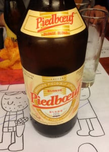 Piedboeuf: training beer