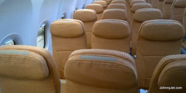 SilkAir’s new Boeing 737-800 economy class seats