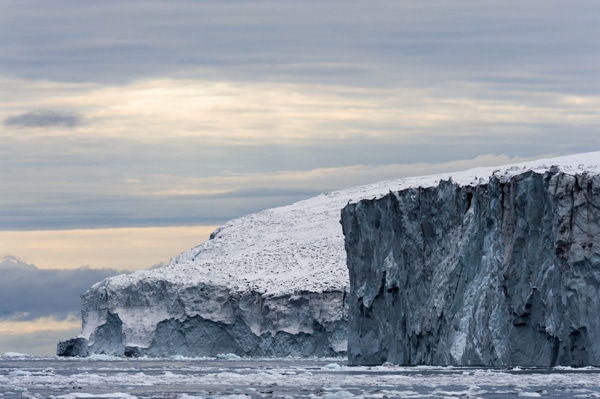 Cape Bird glacier