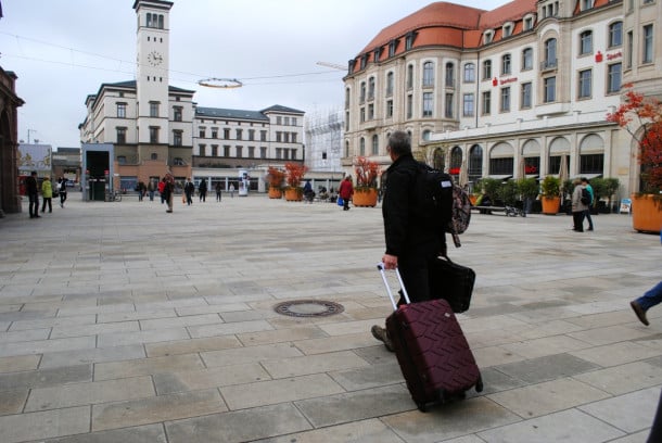 Arriving in Erfurt