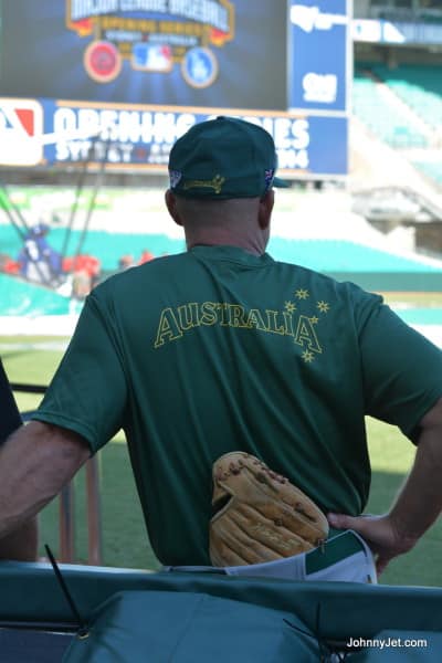 Team Australia baseball coach
