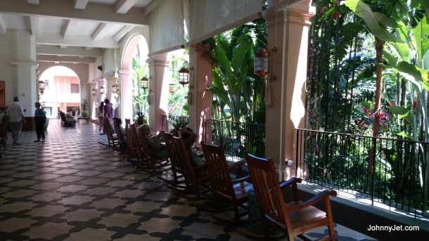 Royal Hawaiian Hotel rocking chairs