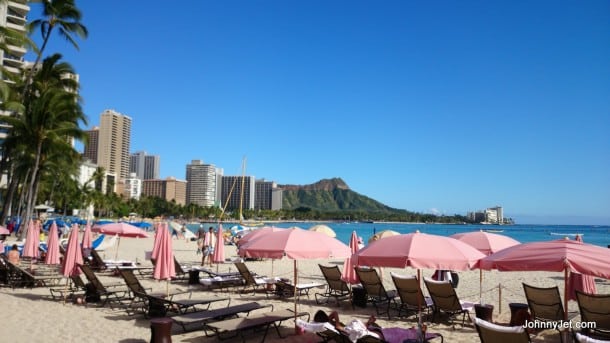 Royal Hawaiian Hotel beach