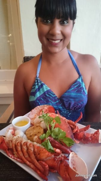 The Moana Surfrider Beach House Restaurant 2lb lobster