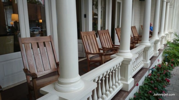 The Moana Surfrider rocking chairs