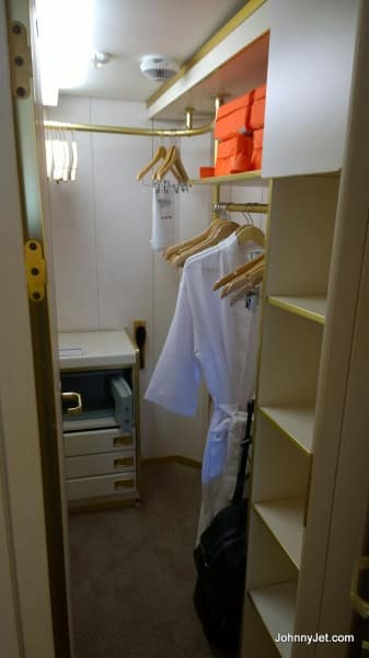 Star Pride's large closets
