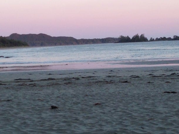 Chesterman Beach at sunset