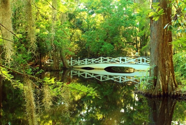 Bridge at Magnolia Plantation and Gardens (Credit: Bill Rockwell)
