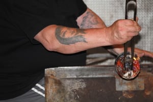 Glassblowing in Murano