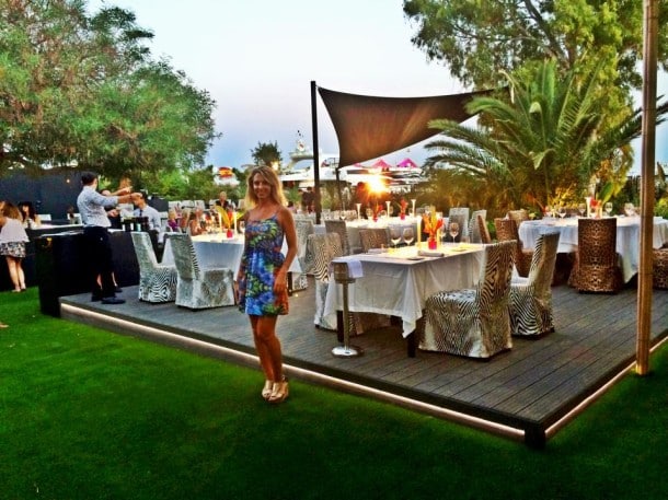 Roberto Cavalli for dinner (Photo credit: Melissa Curtin)