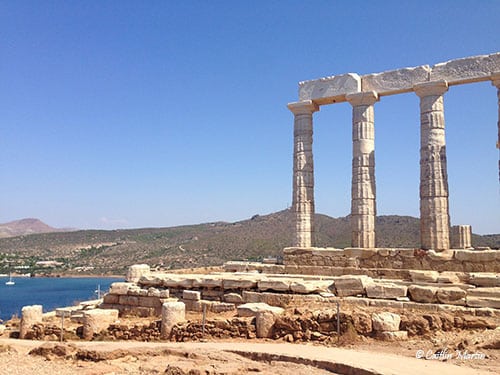 Cape Sounion meets the Aegean