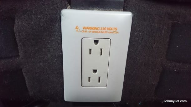 Outlets on Greyhound Bus