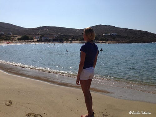 Manganari beach, Ios (guess if I EVER wanted to leave?)