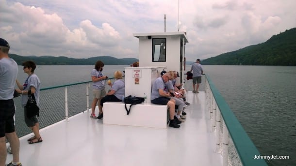 Private Glimmerglass Queen boat ride organized by Tauck Eventsin Cooperstown