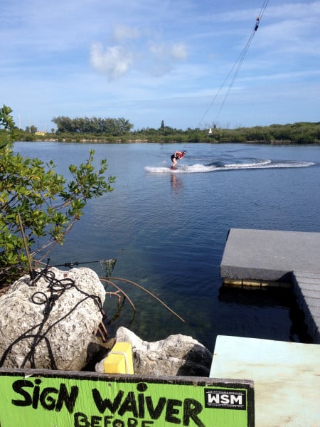 Wakeboarding at Keys Cable