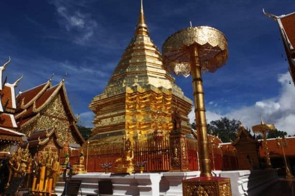 Wat Phra That Doi Suthep temple near Chiang Mai