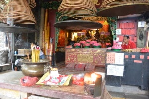 Incense burning