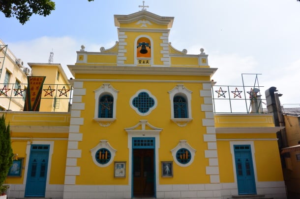 Chapel of St. Francis Xavier in Coloane Village