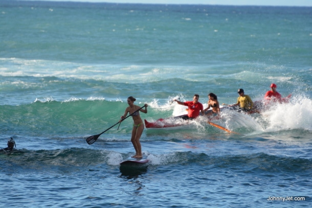 Water activities at Turtle Bay Resort