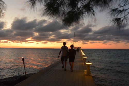 Rum Point sunset