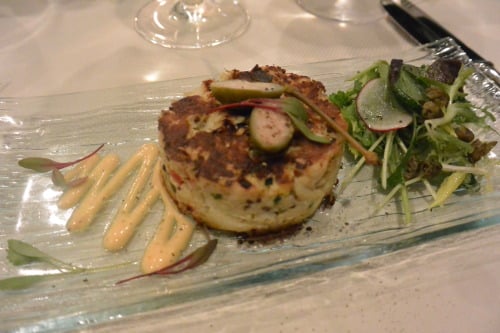 Beach House crab cake