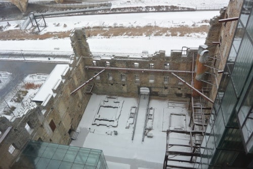 The Mill City Museum was built into the ruins of what was once the world’s largest flour mill
